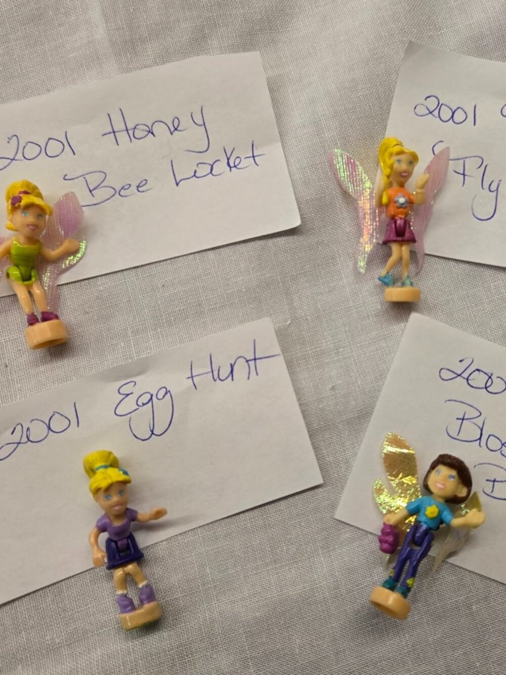 Vintage Lot Polly Pockets Girls Figures fairies